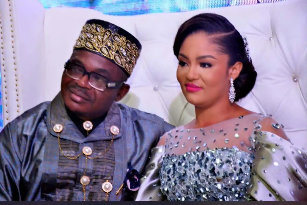 Audu Abubakar’s teenage widow, Olivia finds love in arms of Niger Delta militant (photos)