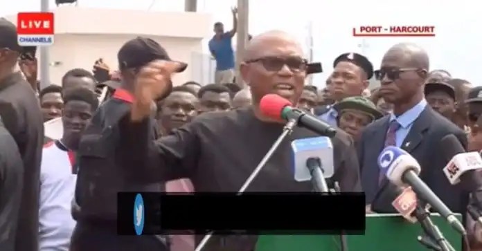 “They don’t know their classmates” Peter Obi shades certain Presidential candidate (Video)