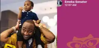 “The revelation was taken for granted” – Davido’s foster brother, Emeka Senator recalls prophecy as he confirms Ifeanyi’s death (Video)