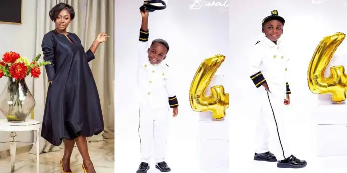 Actress Yvonne Jegede hails son as he celebrates 4th birthday