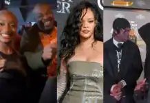 "He went to see Rihanna" – Nigerians reacts as Don Jazzy storm Black Panther 2 premiere with Rema, Ayra Starr (Video)
