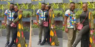 “She’s always there for me” Kunle Afod eulogises wife, Desola as they step out in style (Video)