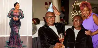 Toyin Abraham sends birthday wishes to her ‘fellow billionaire’, Femi Otedola