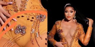 ‘Crazy, rubbish dressing’ – Nigerians drag Chioma Nwaoha for exposing her Privates in birthday photos