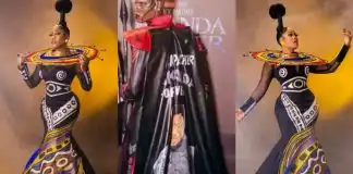 No time for naysayers – Toyin Lawani replies critics over Hermes’ controversial outfit to Wakanda premiere
