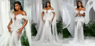 Actress Lilian Afegbai stuns in bridal-themed photos as she turns 31