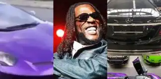 Burna Boy splashes millions on brand new Lamborghini and Maybach (Photos/Video)