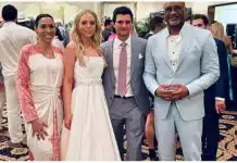 Paul Adefarasin, wife, Cobhams Asuquo storm Trump’s daughter’s wedding (photos)