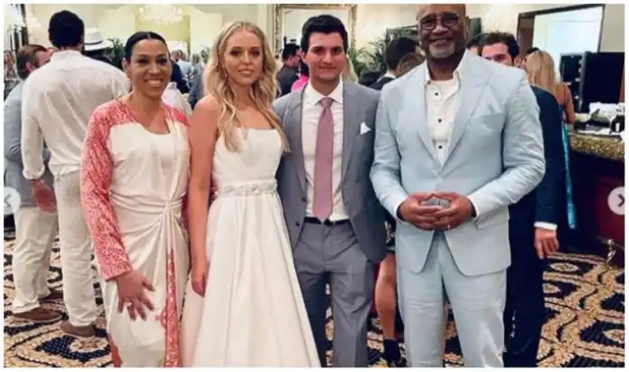 Paul Adefarasin, wife, Cobhams Asuquo storm Trump’s daughter’s wedding (photos)