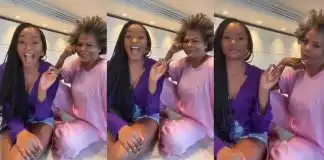 Temi Otedola hints at her mother returning to her ex (Video)