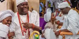 Ooni’s fourth wife, Olori Ashley expresses gratitude as she eulogises the monarch