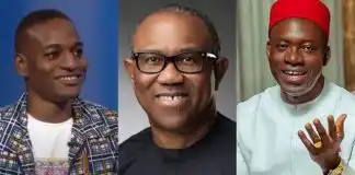 Soludo’s son drums support for Peter Obi after his father said he can’t win