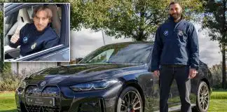 Real Madrid football stars are given free BMW cars worth up to £109,000 (photos)