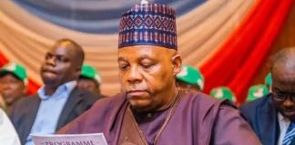 Video: Security Officials Intervene As Imo People ‘Embarass’ Shettima In Owerri