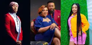 Mike Ezurounye, Nuella Njubigbo, and more pray for Frederick Leonard and Peggy Ovire as they wed