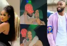 BBN Emmanuel spotted with new lover, Chioma Nwaoha at a club (video)