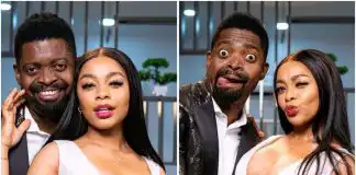 “I Have A Big Announcement To Make” – Basketmouth Says As He Shares Loved-Up Photos With His Colleague