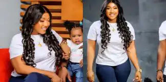 Fans react to Christabel Egbenya cropping off her husband’s photos on Instagram