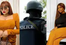 “No Respect For The Police Uniform Anymore” – Sonia Ogiri Laments After Papaya Attended Event With By 3 Police Officers