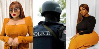 “No Respect For The Police Uniform Anymore” – Sonia Ogiri Laments After Papaya Attended Event With By 3 Police Officers