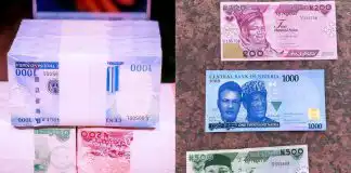"They only changed the colours to deceive us" – Mixed reactions as Buhari unveils the new Naira Notes
