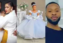 Sandra Okagbue sweetly celebrates her man, Flavor and their daughter, Kaima on their birthday