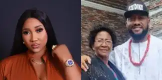 Judy Austin stirs over her reaction to mother-in-law’s recent outing with hubby, Yul Edochie