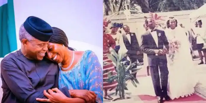 VP Yemi Osinbajo and wife, Dolapo celebrate 33rd wedding anniversary