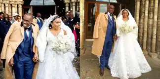 Rita Dominic fully takes up husband’s surname ‘Anosike’ after their white wedding