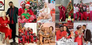 Iyabo Ojo, Yetunde Barnabas, Olakunle Churchill, others win hearts with their beautiful Christmas family photos