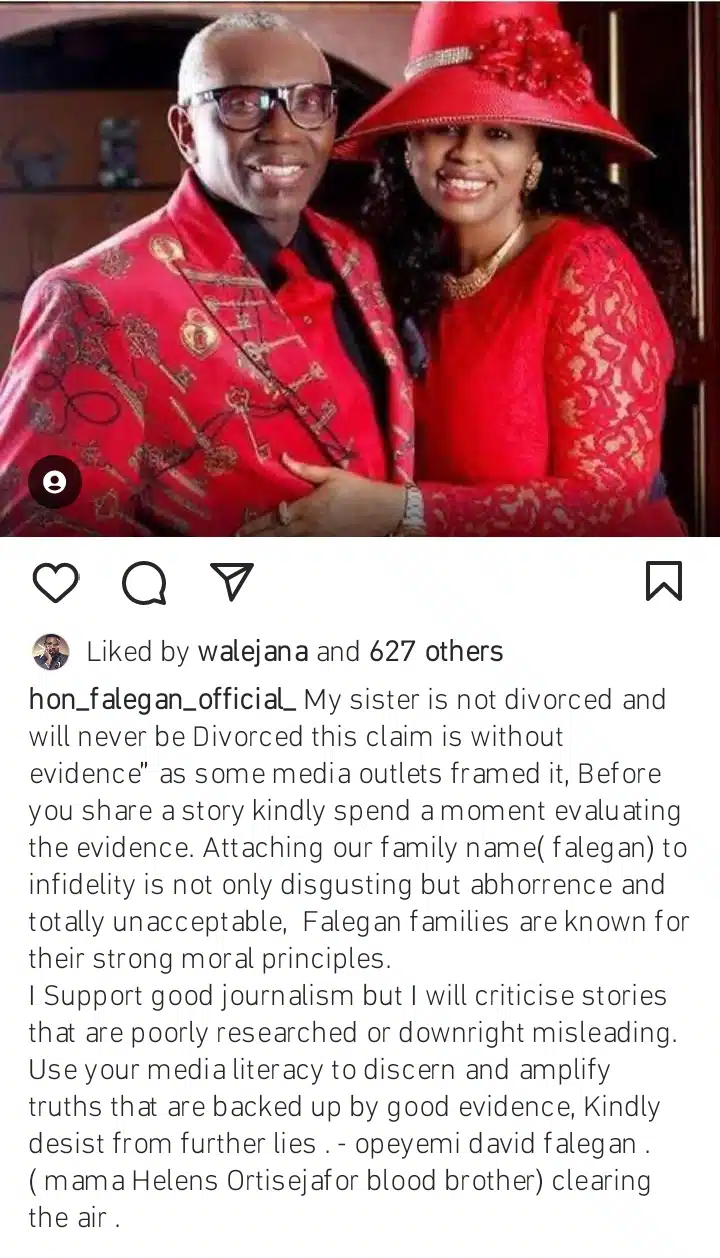 Attaching our family name to infidelity is disgusting Opeyemi Falegan reacts to Pastor Oritsejafor alleged crashed marriage Kemi Filani blog.jpg
