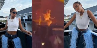 Singer Ayra Starr receives praises as she gracefully handles her ’embarrassing’ fall on AfroChella stage (Video)