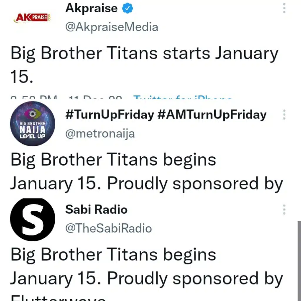 Big Brother Titans allegedly begins January 2023 Kemi Filani blog.jpg