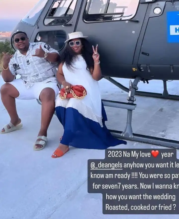 Cubana Chief Priest set to throw lavish wedding for wife Kemi Filani blog