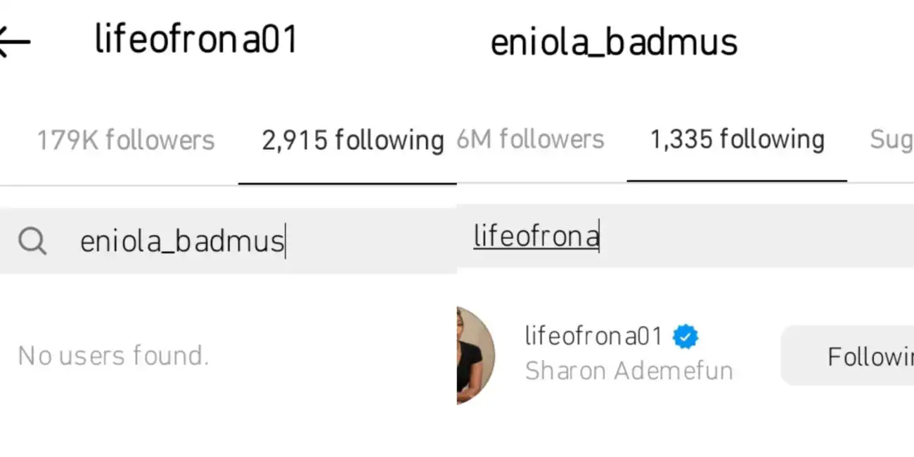 Davidos sister Sharon Adeleke unfollows Eniola Badmus Kemi Filani blog 1300x650 1