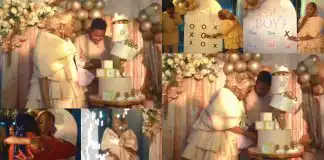 Skitmaker Kiekie shares beautiful moments from her gender reveal party (Video)