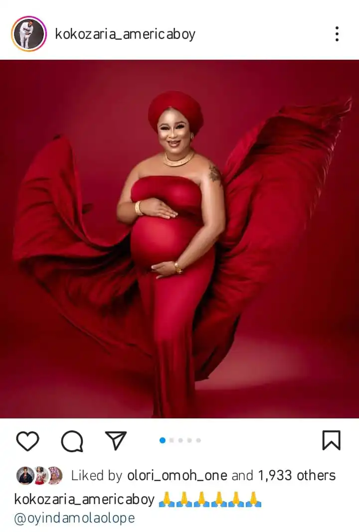 Koko Zarias first wife Oyindamola Olope welcomes baby Kemi Filani blog