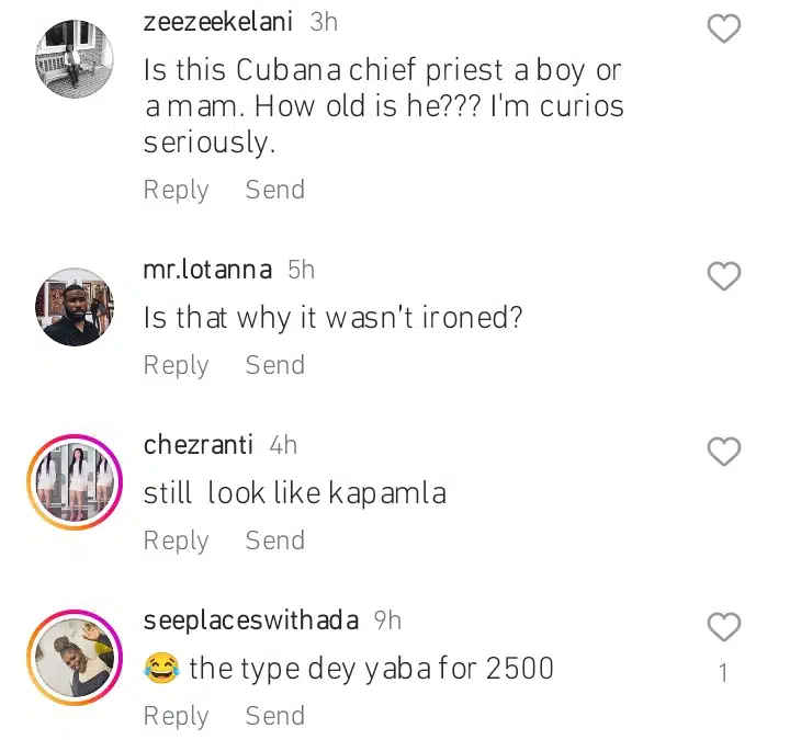 Nigerians react as Cubana Chief Priest rocks 1.3 million shirt Kemi Filani blog.jpg