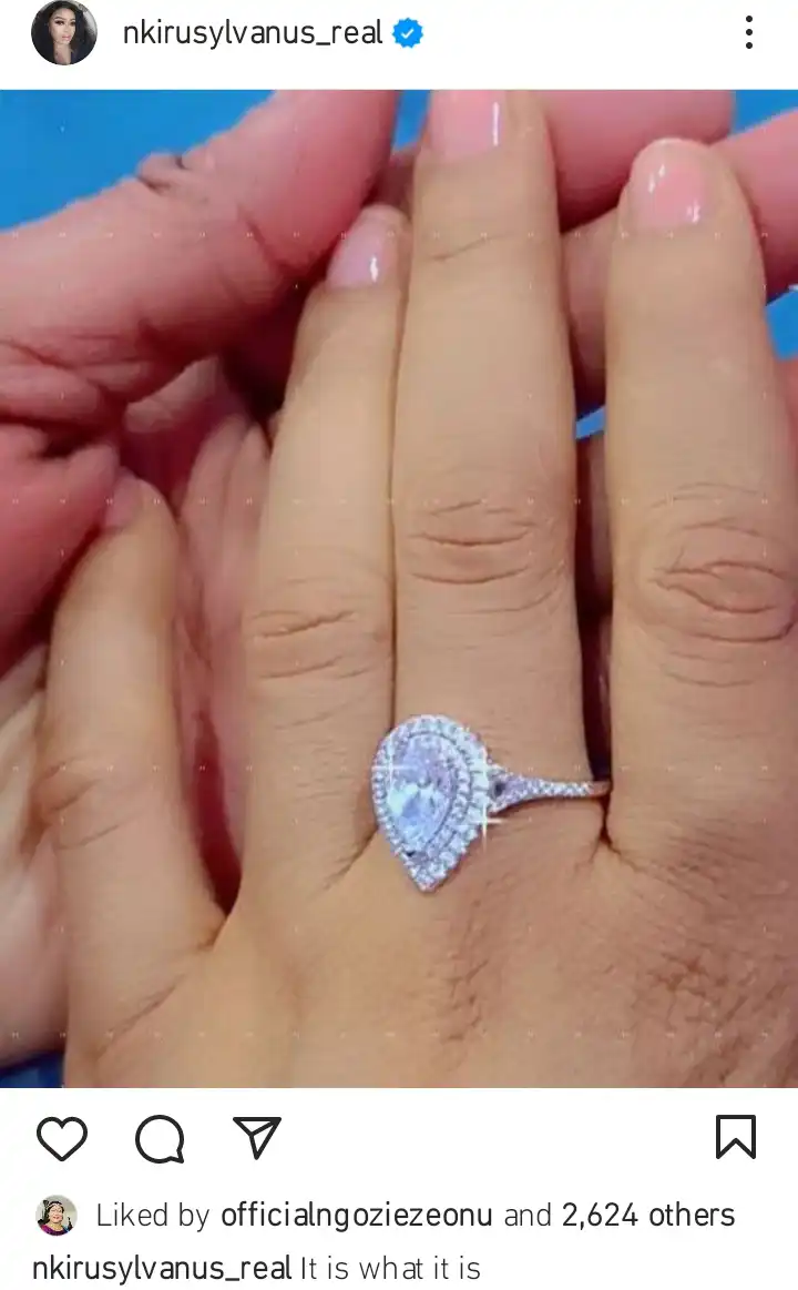 Nkiru Sylvanus engaged Kemi Filani blog 2