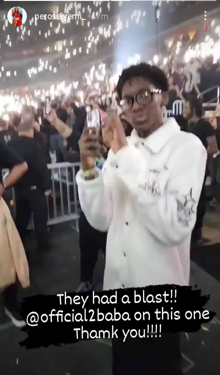 Pero Adeniyi appreciates 2baba for treating her and the kids to a night out with Burna Boy Kemi Filani blog.jpg
