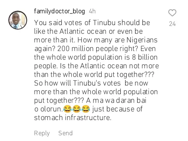 Reaction as Olaiya Igwe goes unclad to pray for Tinubu Kemi Filani blog