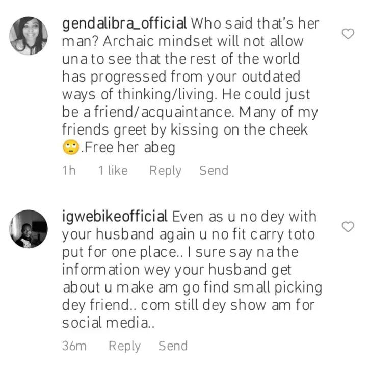 Reactions as Anita Okoye new boo surfaces Kemi Filani blog