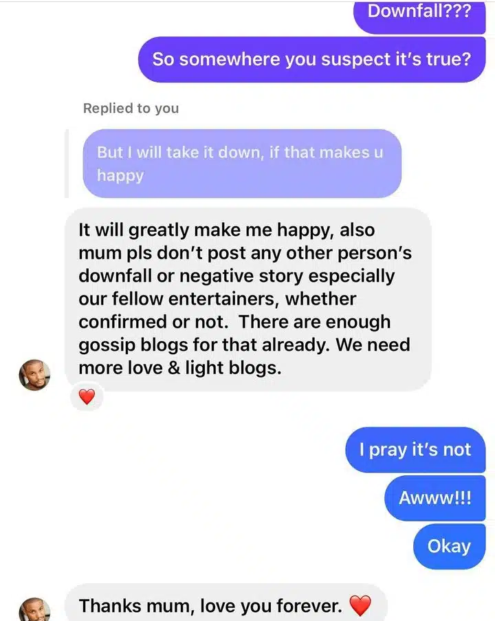 Regina Askia and Dbanj reactions to Dbanjs arrest Kemi Filani blog.jpg