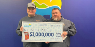 18-year-old teen wins $1m lottery while heading to his second job