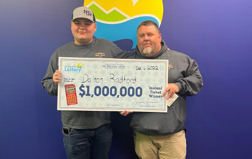 18-year-old teen wins $1m lottery while heading to his second job 18-year-old teen wins $1m lottery while heading to his second job