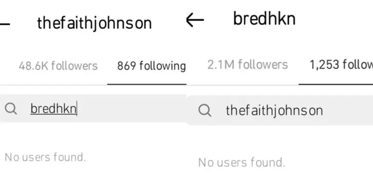 Singer B Red and wife Faith Johnson unfollow each other Kemi Filani blog 2048x1024 1