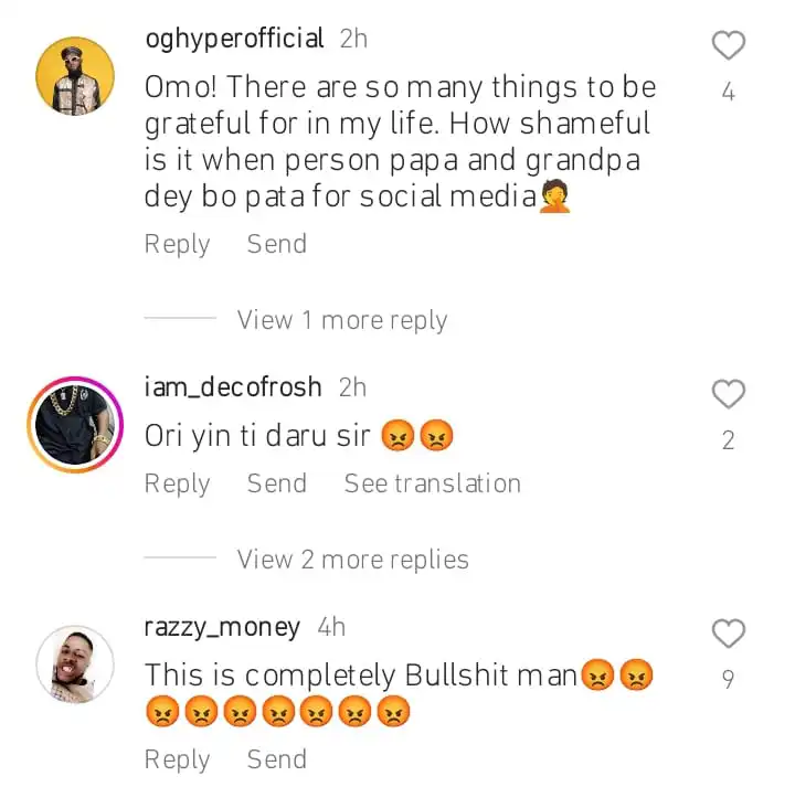Uproar as Olaiya Igwe goes unclad to pray for Bola Tinubu Kemi Filani blog