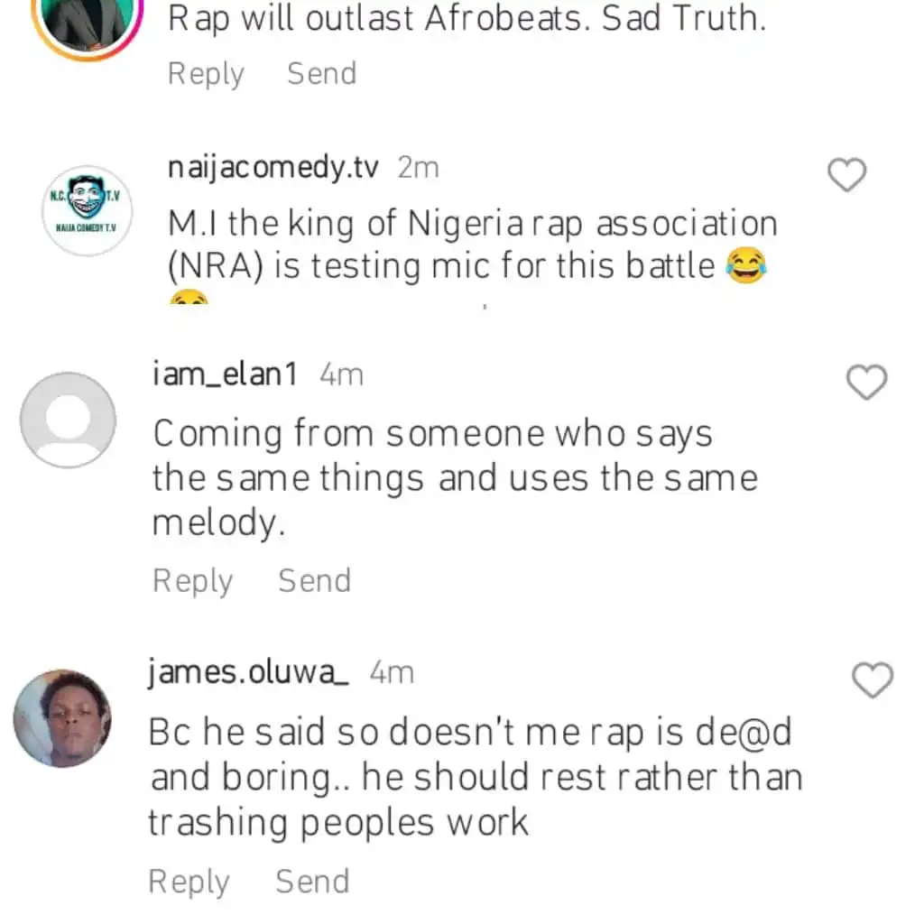 Wizkid declares rap music as dead and boring Kemi Filani blog