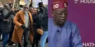 VIDEO: Reno Omokri, Tinubu’s Supporters Clash In London At Chatham House