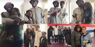 2Baba treats babymama, Pero Adeniyi and kids to a special night out with Burna Boy